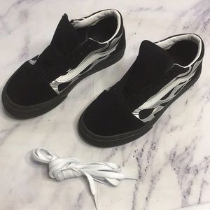 KIDS Vans FLAMES